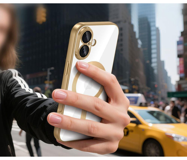 Tech-Protect Magflex Magsafe do Iphone 17 Shiny Gold - 1359677 - zdjęcie 3